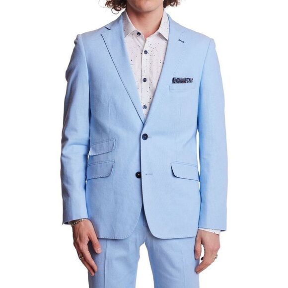 Paisley & Gray MensDover Slim Fit Linen-Blend Jacket